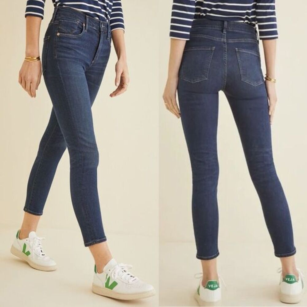 Agolde Sophie High‎ Rise Skinny Crop 27 Amour Vert Lapis